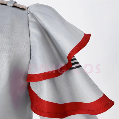 Kasane Teto Cosplay Costume | Adult Carnival Uniform Anime Outfit | Halloween Party & Masquerade Game Costume for Women