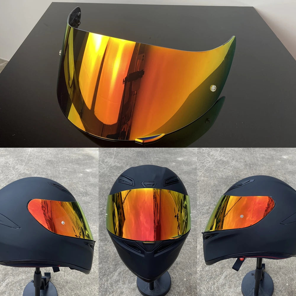 UV Protection Helmet Visor Shield for AGV K5, K5S, K5-S, K3 SV, K1 & K1S – Replacement Motorcycle Helmet Face Shield Lens