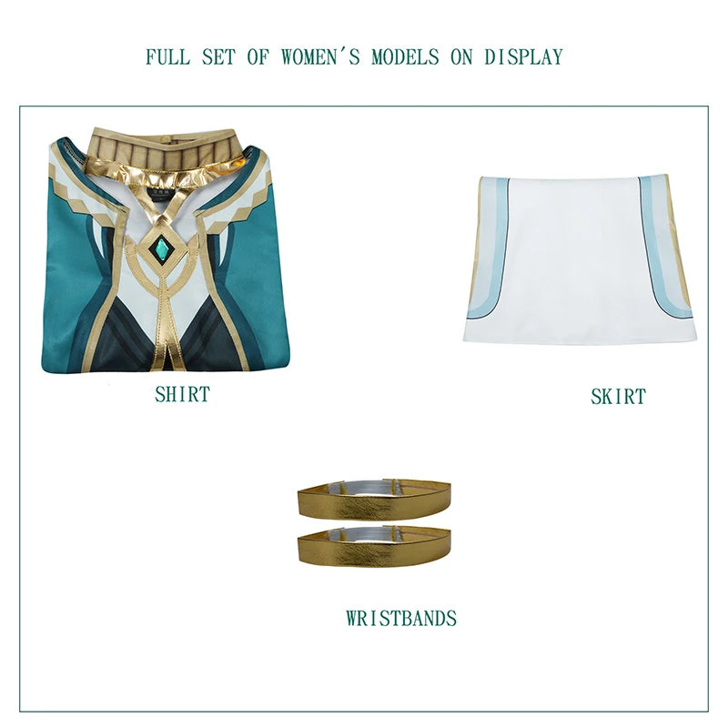 Genshin Impact Akademiya Cosplay Uniform – Sumeru Library Costume (Men & Women)