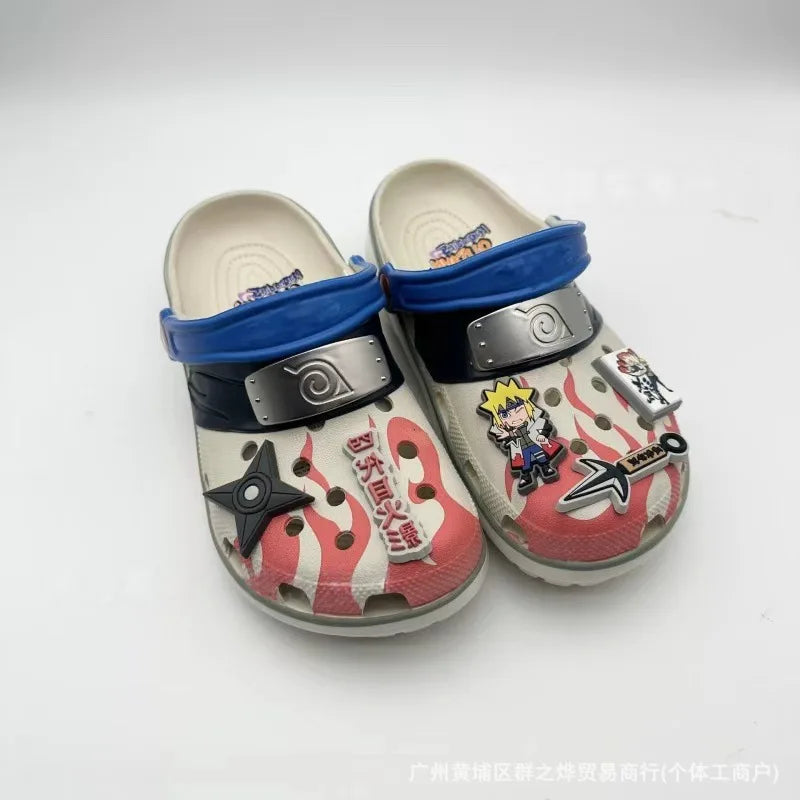 Naruto Uzumaki Anime EVA Clogs Waterproof Non-Slip Beach Sandals for Men & Women