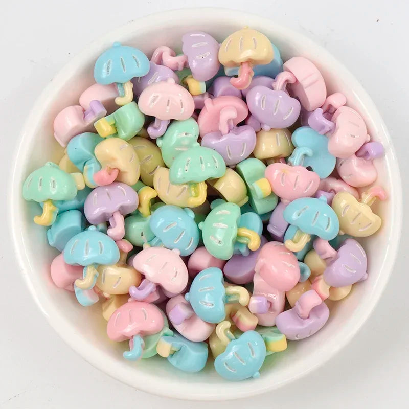 30/300pcs Mini Breloques en Résine Bonbon Fleur Amour – Mignons Accessoires de Bricolage pour Nail Art, Barrettes à Cheveux, Scrapbooking, Bijoux Faits Main et Projets Créatifs pour Enfants