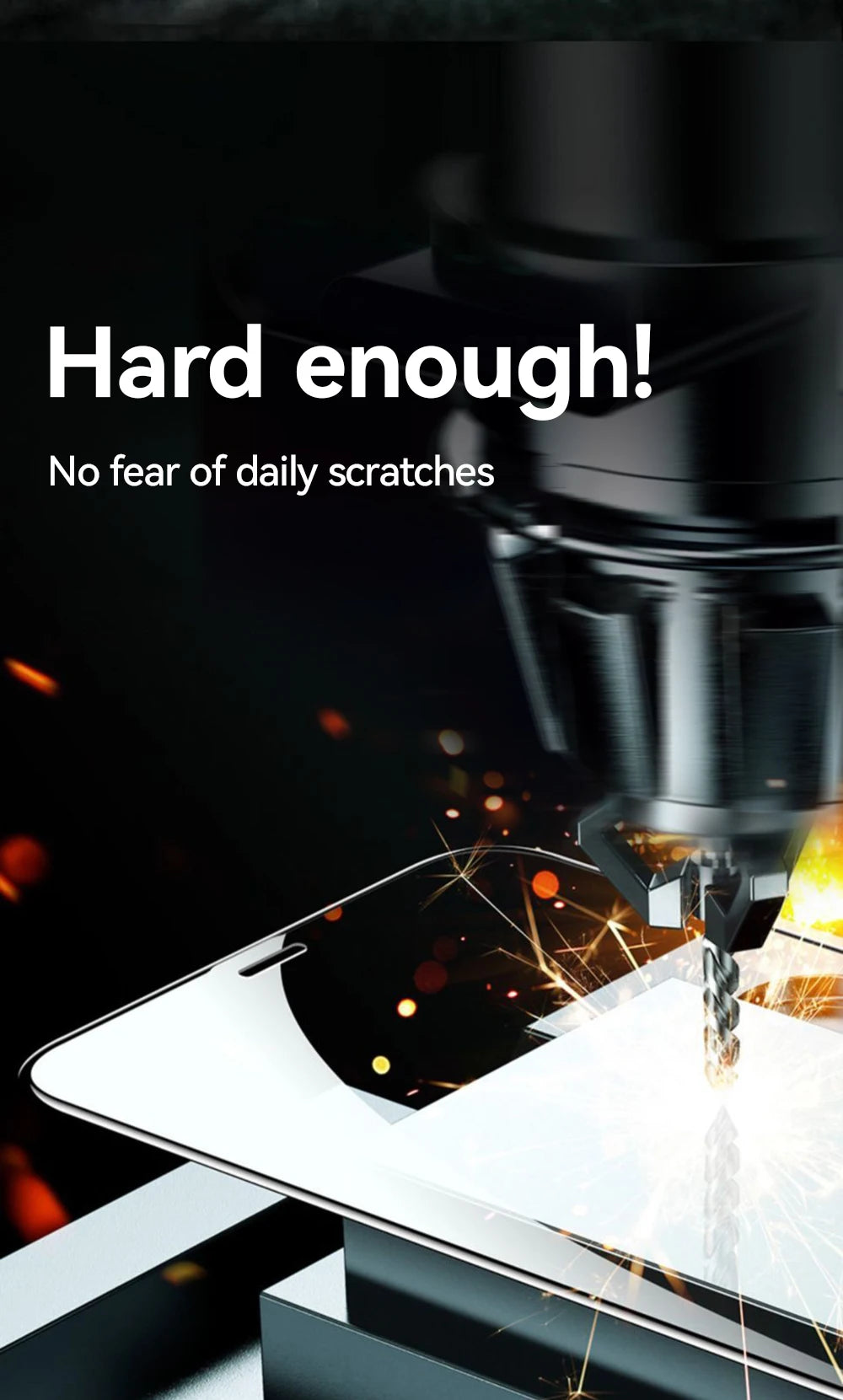 Protector de pantalla de cristal templado HD Joyroom para iPhone series 15, 16 y 17 – Cobertura total (1–3 unidades)