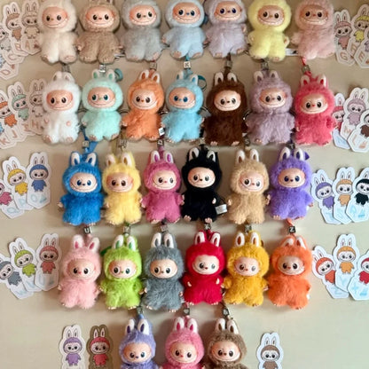 POP MART LABUBU The Monsters Pin for Love Series Blind Box – V4 Figurine d'action de collection A-Z de style anime, cadeau surprise