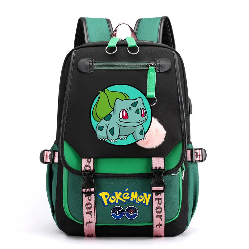 Sac à dos pour enfants grande capacité inspiré des animes | Cartable pour garçons et filles avec compartiment pour ordinateur portable
