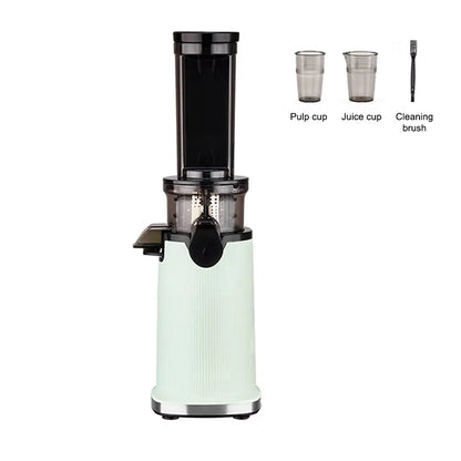 Slow Masticating Juicer – Cold Press Fruit Juice Extractor with 31mm Feed Chute, High-Yield Juicing & Orange Separator