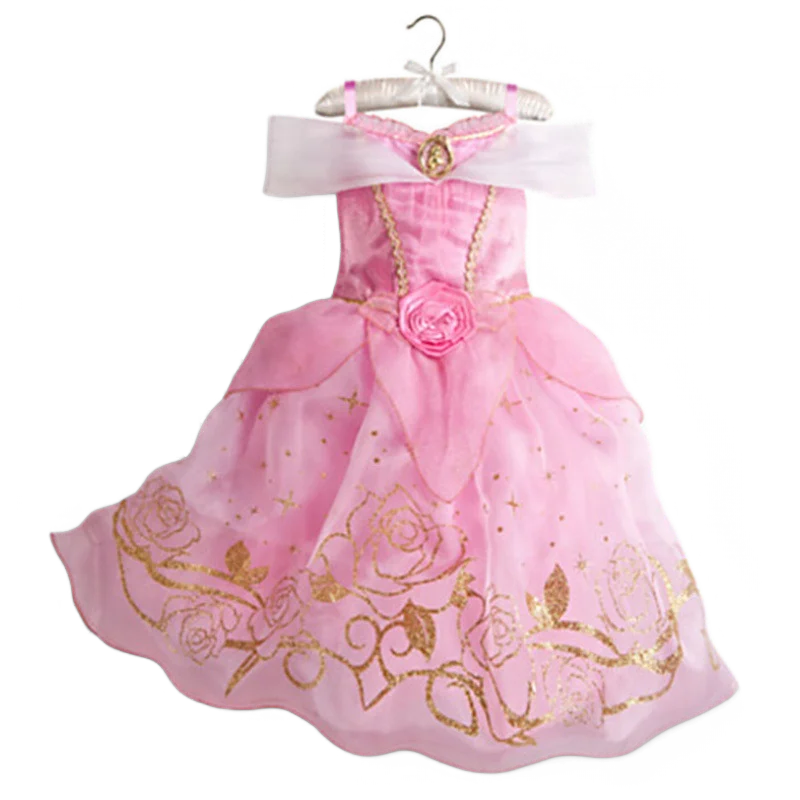Girls’ Princess Cosplay Dress – Elsa, Anna & Rapunzel-Inspired Kids Costume for Halloween, Birthday Parties & Dress-Up Events