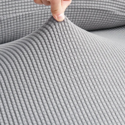 Polar Fleece Sofa Seat Cushion Cover – Stretch Furniture Protector for Pets, Kids & Living Room