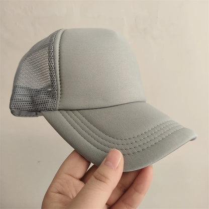 Gorra Trucker de Malla de 5 Paneles con Logotipo Personalizado – Gorra de Béisbol Ajustable para Hombres y Mujeres, Equipos Deportivos y Uso al Aire Libre en Verano