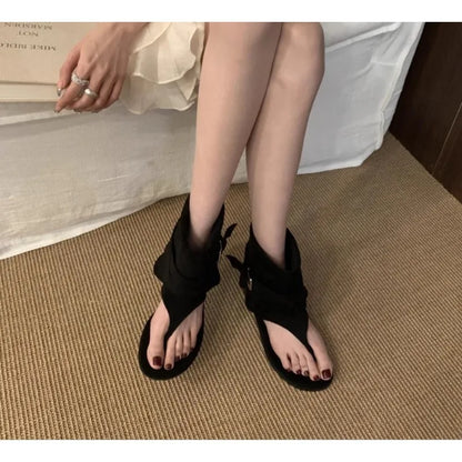 Women's Clip Toe Flat Sandals Fashion Casual Summer Thong Sandals for Everyday Wear