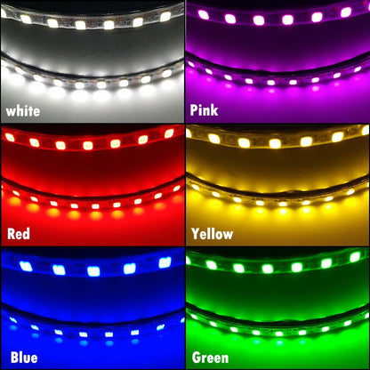 Gafas LED ciberpunk luminosas – Gafas futuristas con luz para cosplay, raves y fiestas de Halloween