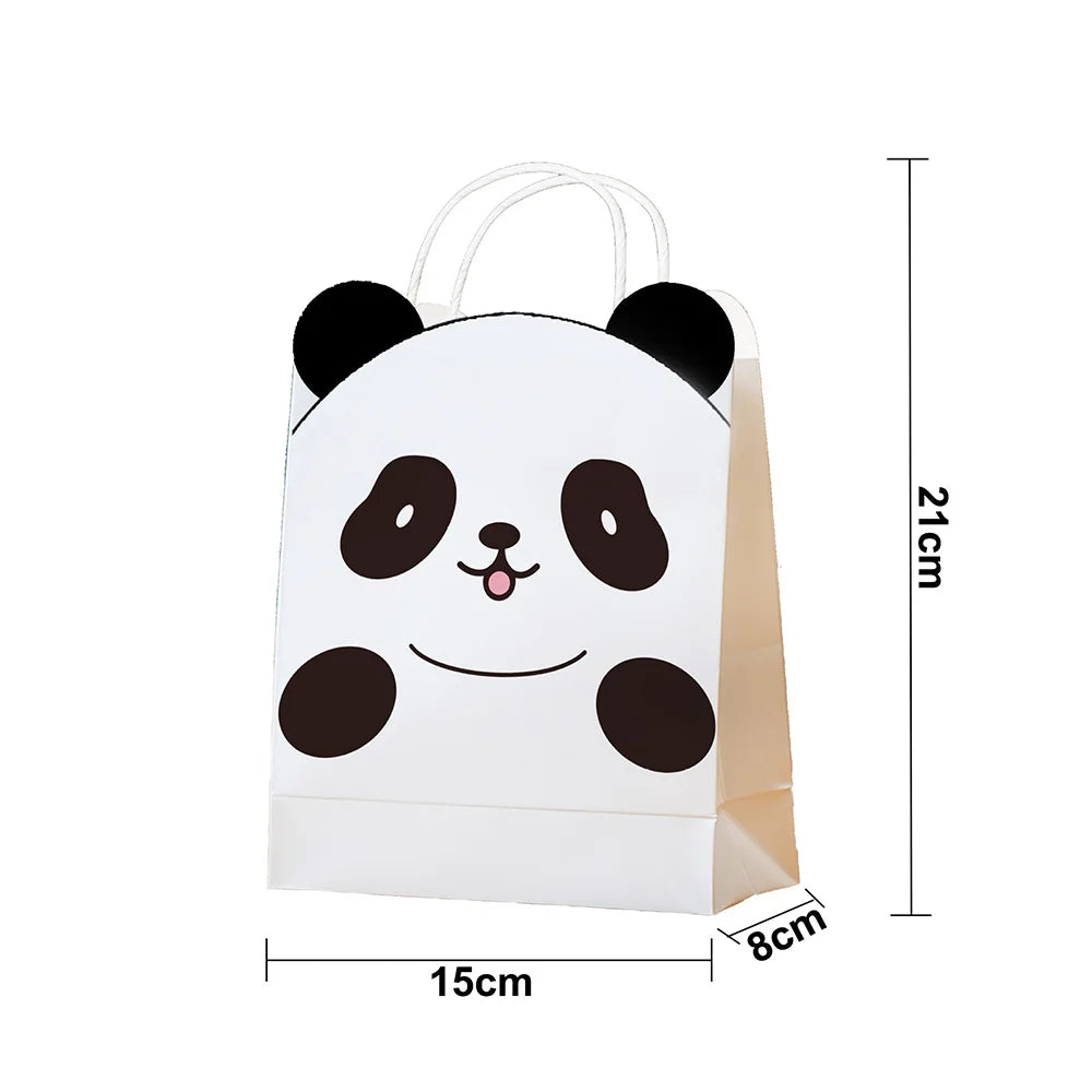 Bolsas de regalo de papel kraft de 5/10/25/50 piezas con asas – Bolsas de regalo y dulces de 10 colores para cumpleaños, bodas, baby showers y empaques de regalo