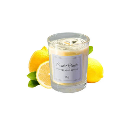 Premium Aromatherapy Soy Wax Candle – Handmade Glass Scented Candle in Gift Box, Smokeless Decorative Candle & Companion Gift