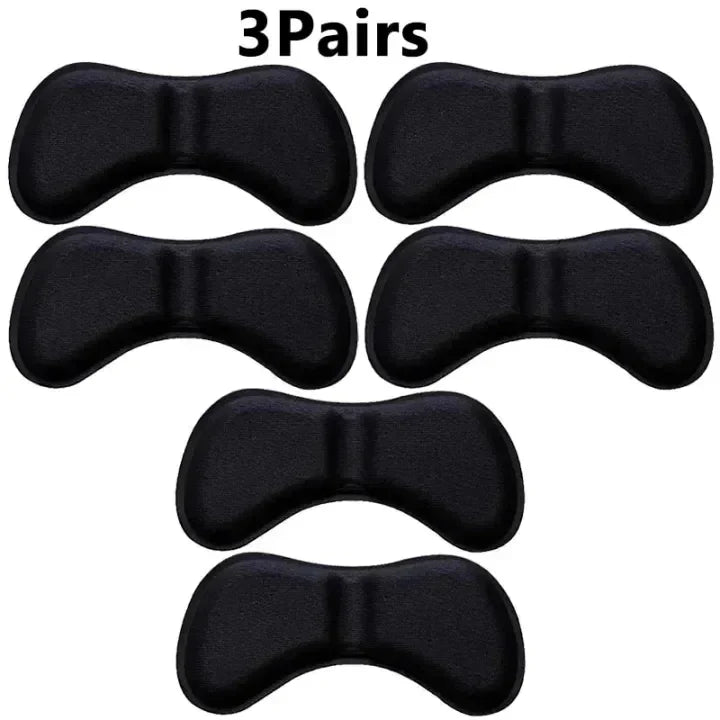 12PCS Heel Cushion Pads – Adhesive Anti-Wear Heel Protector Inserts for Shoes, Soft Foot Care Insoles for Comfort & Protection