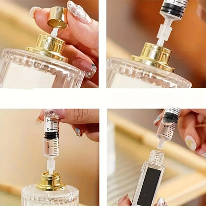 10/20 Pcs Seringue Distributeur de Parfum en Plastique 5 ml – Outil de Transfert pour Bouteille Rechargeable pour Cosmétiques, Remplissage de Parfum, Mesure de Liquide et Fournitures de Beauté DIY