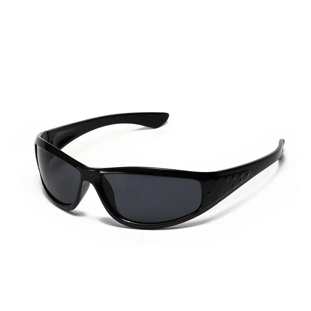 Y2K Silver Hollow-Out Sunglasses – Futuristic Metallic Fashion Eyewear for Women & Men, Trendy Tech-Inspired Shades