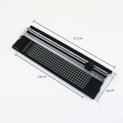 Massicot A4 de précision – Coupe-papier pour loisirs créatifs, cartes, photos, scrapbooking et projets de bureau