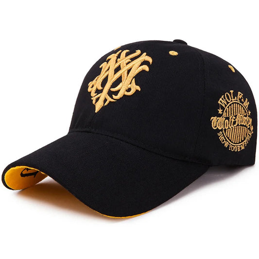 Totem Embroidered Baseball Cap – Adjustable Unisex Snapback Hip-Hop Hat for Men & Women, Spring Summer Sun Protection Cap