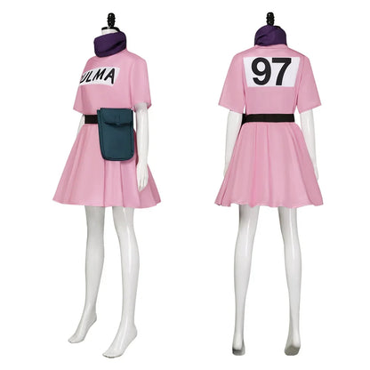 Pink Anime Cosplay Dress – Women’s Full Set Uniform Costume (Carnival/Party Outfit for Adults)