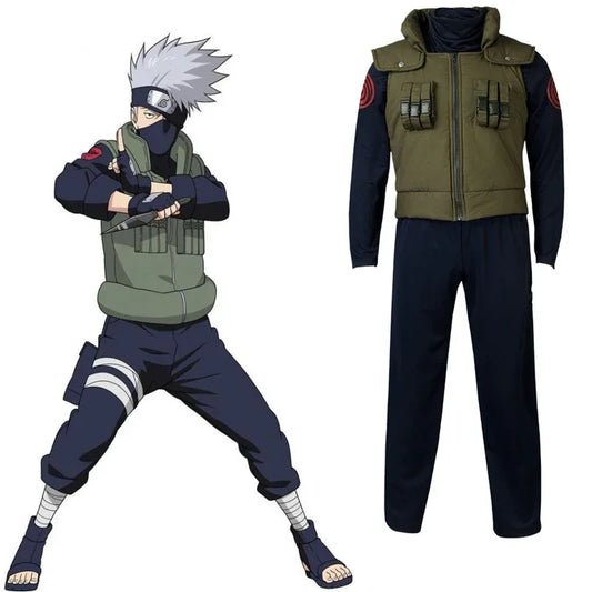 Conjunto de disfraz de cosplay de anime – Traje uniforme de Halloween para espectáculo, fiesta y juego de rol