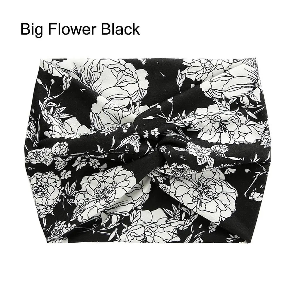Extra Large Twisted Headband – Thick Wide Turban Hair Wrap for Women | Workout Yoga Fashion Hair Accessories