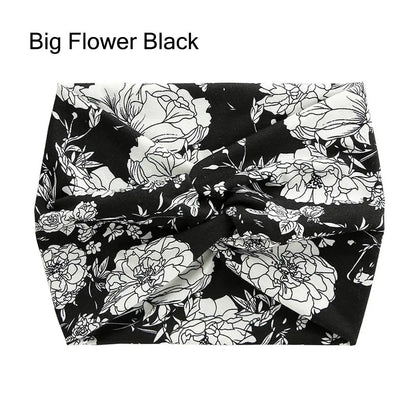Extra Large Twisted Headband – Thick Wide Turban Hair Wrap for Women | Workout Yoga Fashion Hair Accessories
