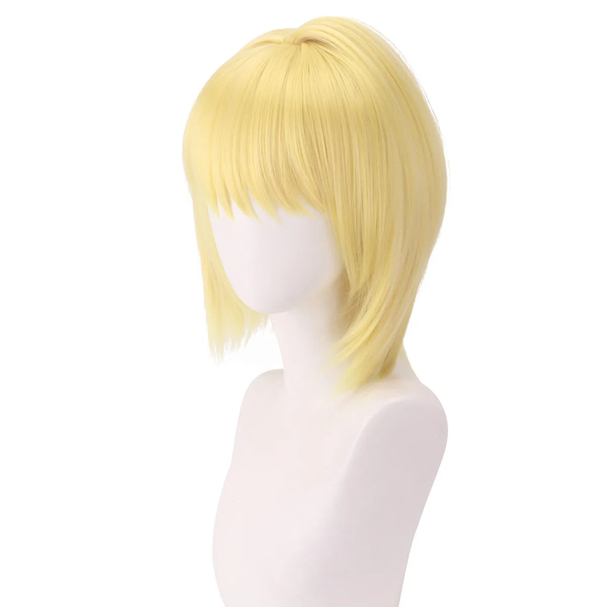 Synthetic Cosplay Wig – Gold Rooted Fiber (Ku-ra Inspired Anime Roleplay Hairpiece, Party Costume Wig)