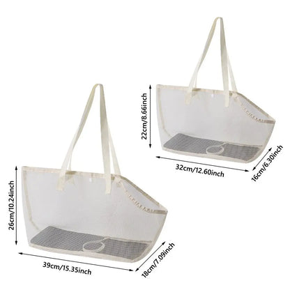 Portable Mesh Pet Carrier Bag Breathable Foldable Shoulder Crossbody Tote for Cats & Small Dogs Summer Travel