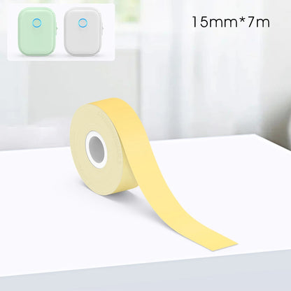 Mini impresora térmica Marklife P12 – Máquina etiquetadora portátil, impresora de pegatinas adhesivas con cinta de etiquetas continua, dispositivo de etiquetado de bolsillo Bluetooth para el hogar, la oficina y la organización