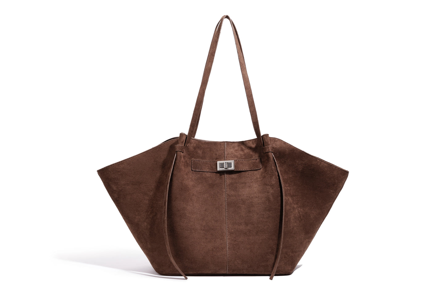 Large Capacity Bat-Shaped Women's Handbag Trendy Shoulder Crossbody Bag High Street Style