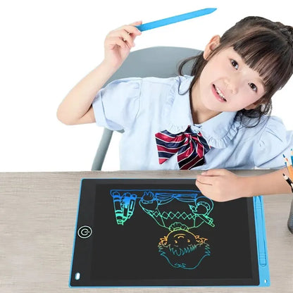 Tablette d'écriture LCD pour enfants – Planche à dessin électronique réutilisable 6,5/8,5/10/12 pouces, Pad d'apprentissage de protection des yeux avec fonction de verrouillage et d'effacement, cadeau éducatif pour enfants
