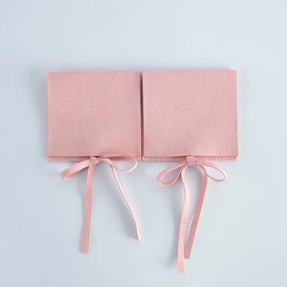 5PCS Microfiber Velvet Jewelry Gift Bags – Soft Pouches for Earrings, Necklaces, Wedding Favors, Christmas, Candy & Gift Packaging