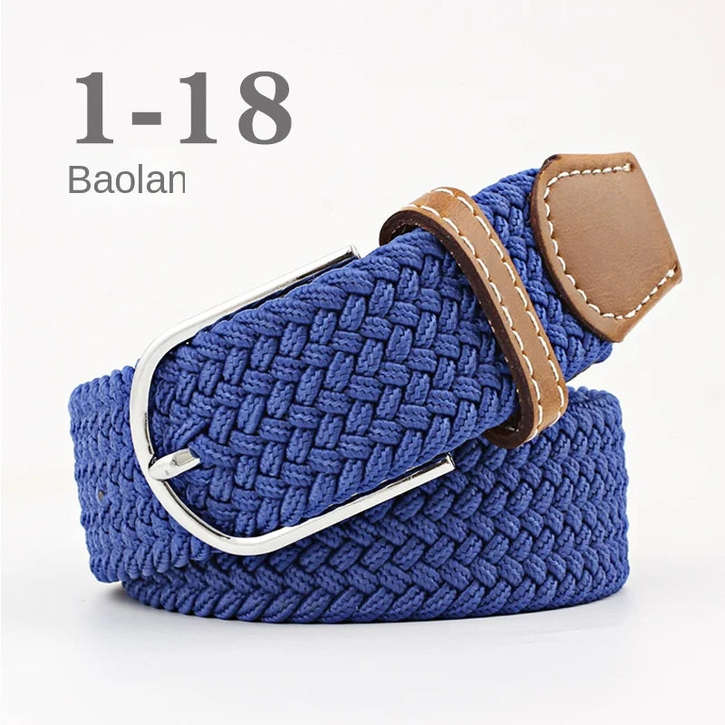 Unisex Canvas Belt Adjustable Nylon Waist Belt for Jeans, Casual & Outdoor Wear (107/120cm)