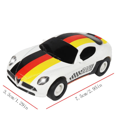 Voiture de slot analogique 1:64 pour Carrera GO et Scalextric – Voiture de course électrique à grande vitesse, véhicule jouet de piste de course de police