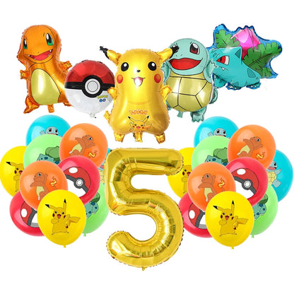 Pokémon Birthday Gift Bags – Pikachu Candy Loot Bags for Party Decorations, Goody Bags & Fillers Supplies