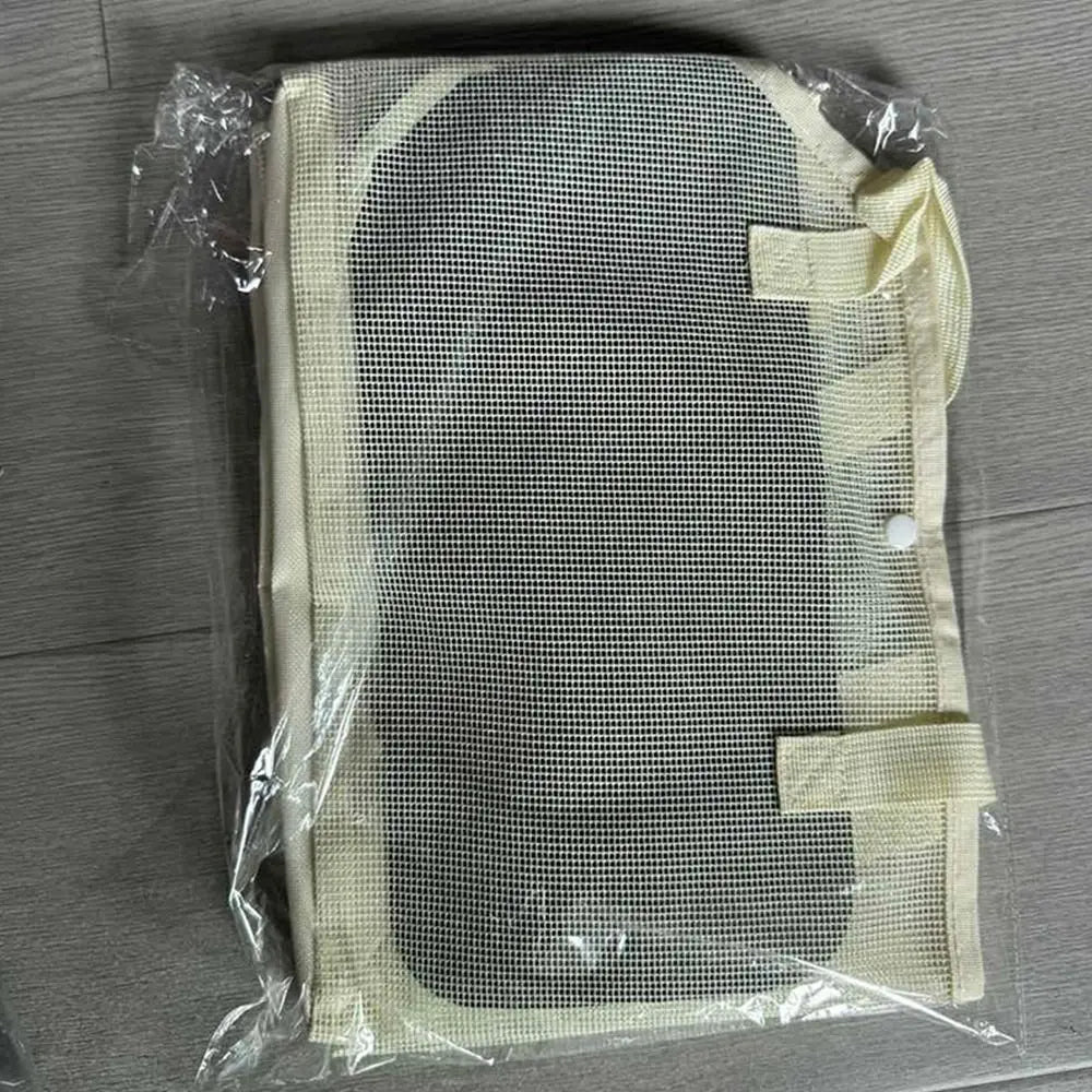 Portable Mesh Pet Carrier Bag Breathable Foldable Shoulder Crossbody Tote for Cats & Small Dogs Summer Travel