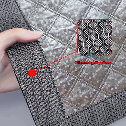 Cortina Térmica Aislante para Puerta – Divisor de Habitación Autoadhesivo con Doble Cremallera para Invierno