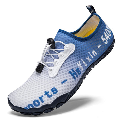 Kids' Aqua Water Shoes – Breathable Barefoot Shoes with Anti-Bump Toe & Drainage Design for Hiking, Wading & Outdoor Activities