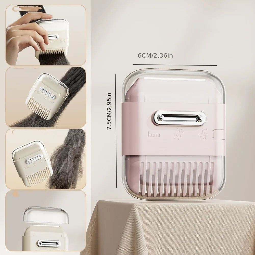 1/2/3PCS 2-in-1 Hair Trimming Tool Set – Split End Trimmer & Thinning Comb for Women & Girls, Multifunctional Hair Cutting & Styling Tools for Home Use