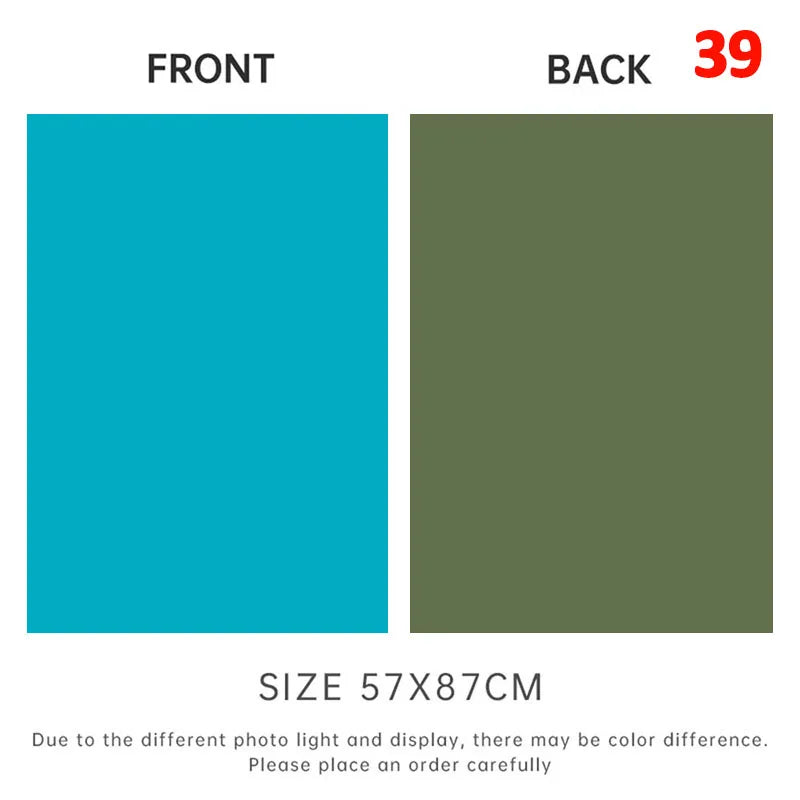 Tablero de fondo fotográfico de doble cara 57 × 87 cm – Fondo de color liso para fotografía de producto y recién nacido