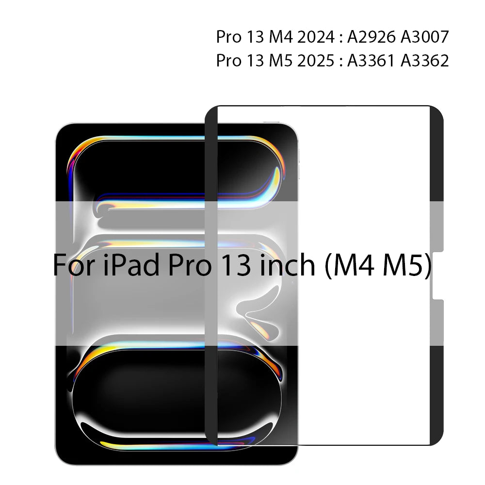 Protector de pantalla magnético Paperlike para iPad A16, Air 11 M3/M2, Air 5/4, Pro 11/13 M5 y M4, Pro 12.9, iPad de 10ª/9ª generación y iPad Mini 7/6