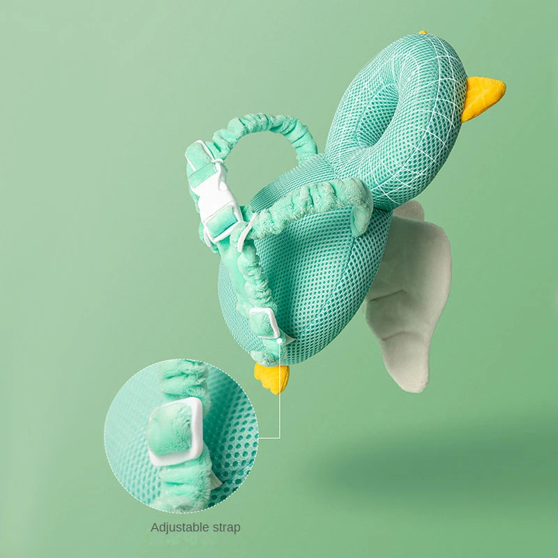 Mochila protectora de cabeza para bebé – Cojín de seguridad de abeja ángel para 1-3 años, almohada protectora anticaída
