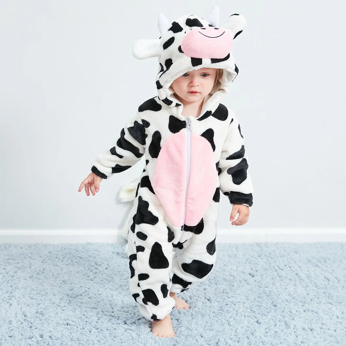 Wholesale Baby Costume Rompers – Winter Flannel Jumpsuit One-Piece for Girls & Boys, Toddlers & Kids