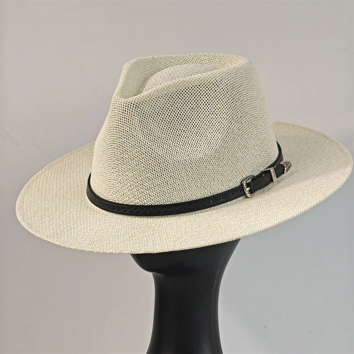 Unisex Panama Straw Hat – British Style Foldable Sun Hat for Men & Women, Beach Hat with Sun Protection for Summer