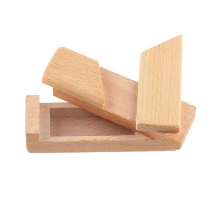 Casse-tête secret – Boîte puzzle en bois à compartiment secret pour cadeaux en espèces, cadeaux d'anniversaire et de Noël, jeu de QI pour adultes et enfants