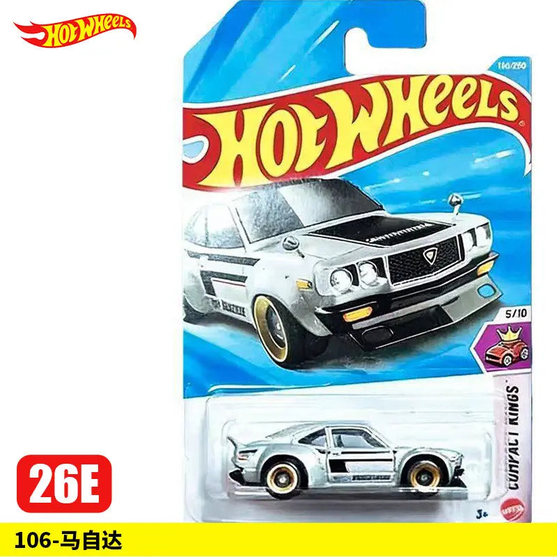 Hot Wheels 1:64 Mainline Series 2026 E Case Diecast Car – Collectible Toy Vehicle Models Featuring Simpsons, Pagani, Audi, Mazda & Dodge