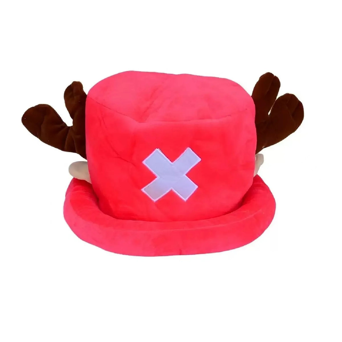 Tony Tony Chopper Plush Cotton Cosplay Hat – Trafalgar-Inspired Unisex Soft Comfortable Cap for Anime Fans, Outdoor Wear & Parties
