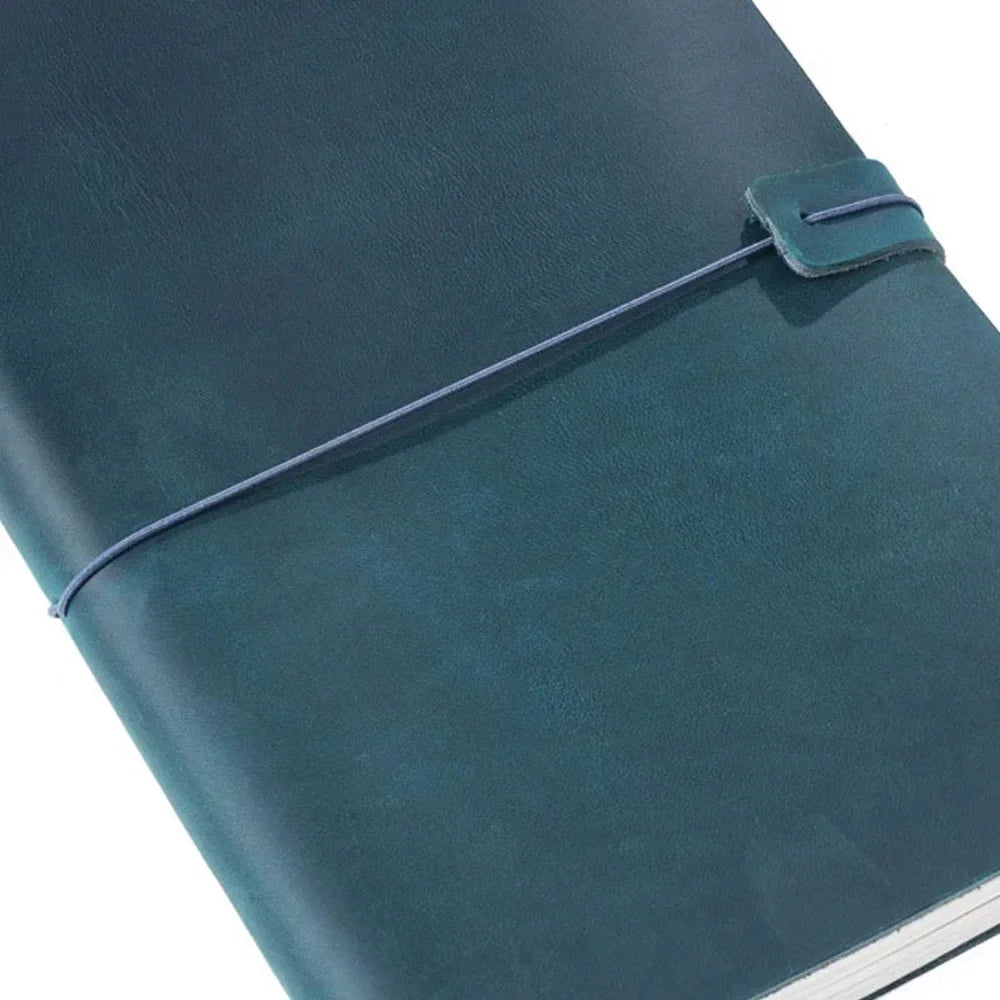 Moterm Genuine Leather Travel Notebook Cover – Handmade Vintage Cowhide Journal & Planner
