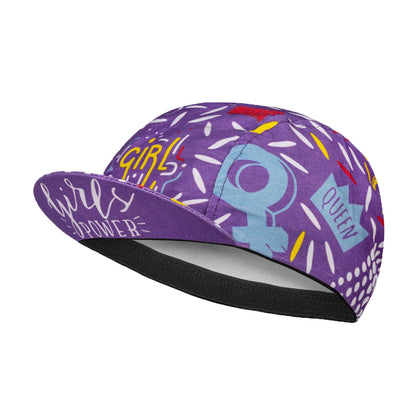 SweetMatt Retro Cycling Cap – Cartoon Beer, Coffee & Ice Cream Print Quick-Dry Polyester Sports Hat for Summer Bike Riding