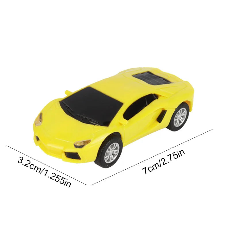 Voiture de slot analogique 1:64 pour Carrera GO et Scalextric – Voiture de course électrique à grande vitesse, véhicule jouet de piste de course de police