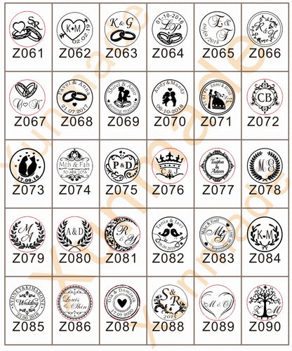 Custom Initials Embosser Stamp – Personalized Book & Wedding Embossing Seal for Address, Library & Gift Branding | Custom Paper Decor Accessory